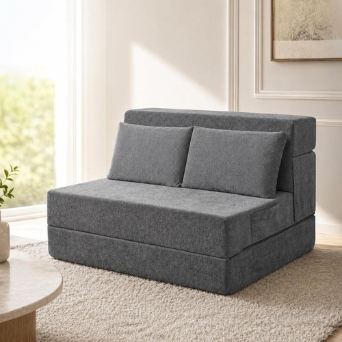 Grey twin folding - grey, bed